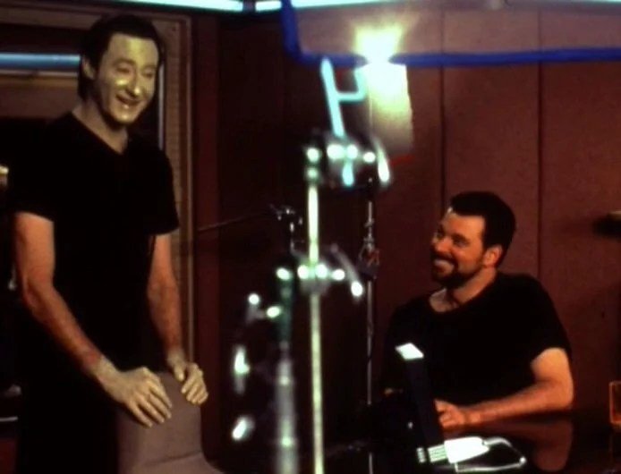 Behind The Scenes Of TNG Episode Production Reveals Best Of Both Worlds